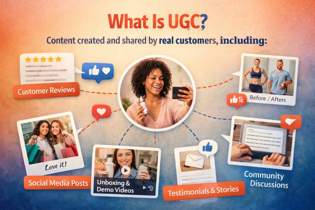 User generated content
