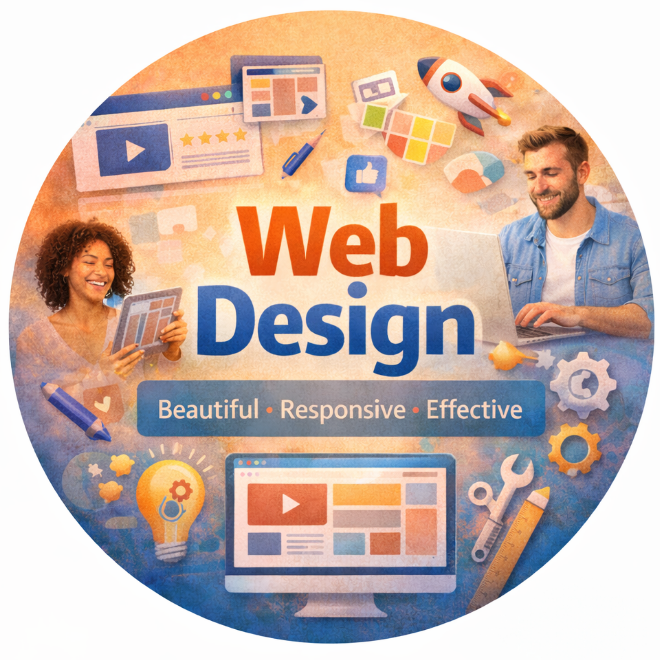 WEB DESIGN - Bold and Brilliant