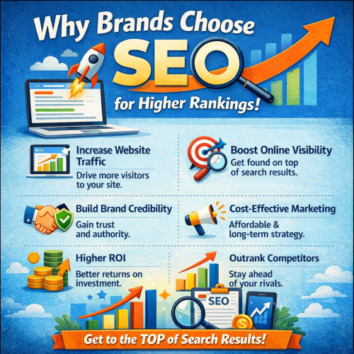 Why Brands choose SEO for higher rankings!
