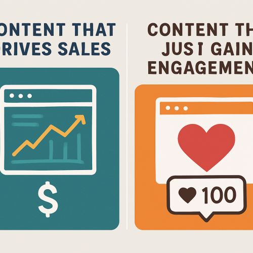 Content That Drives Sales vs. Content That Just Gains Engagement